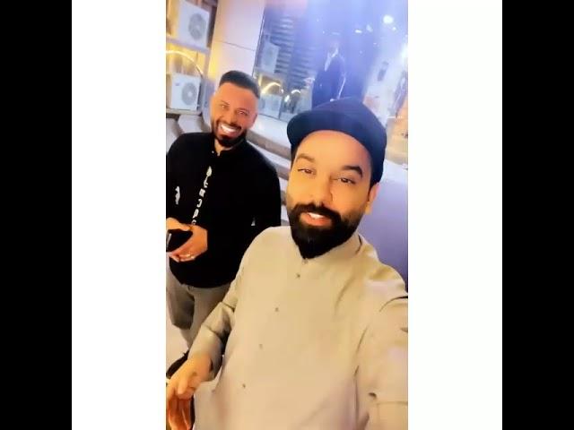سناب شات الناي احمد جواد مع كابتن عبير