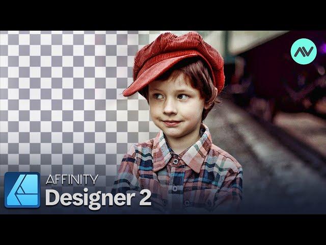 How To Remove Background in Affinity Designer | Affinity Designer Tutorial