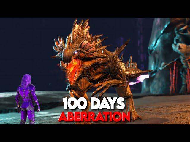 I Kind of Survived 100 Days on ARK Aberration