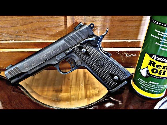 The FASTEST Way to Clean Your Taurus 1911 45acp