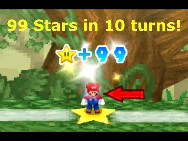 (TAS) Mario Party DS - Getting 99 Stars in 10 Turns