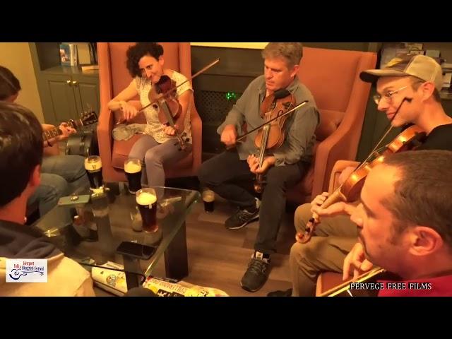 AFTERS JAM SESSION, 18th Westport Folk & Bluegrass Festival. Westport, County Mayo, Ireland, 2024