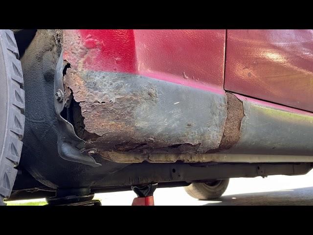 Front fender rust and how to avoid it.