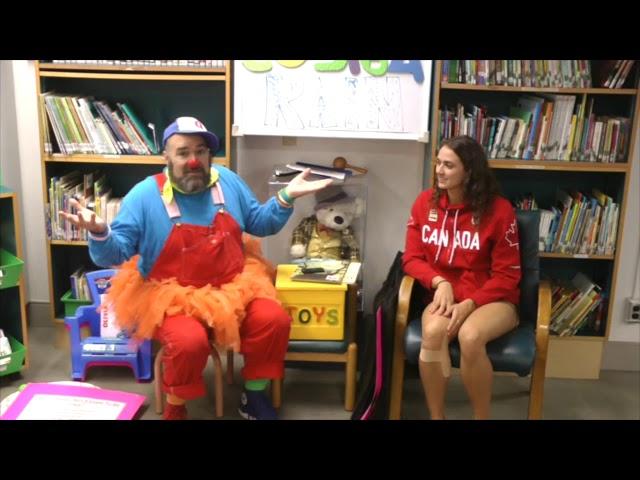 SickKids' Story Time: Kylie Masse Visits