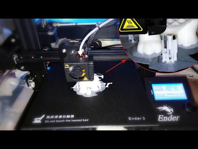 Ender 3 - 3D Принтер – Первая печать и первые впечатления.