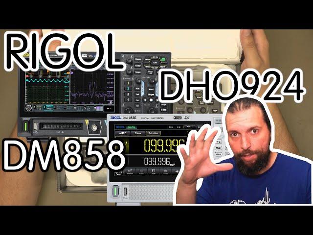 Rigol DHO924S und DM858 Vorstellung  Sexy neues Oszi und Multimeter!