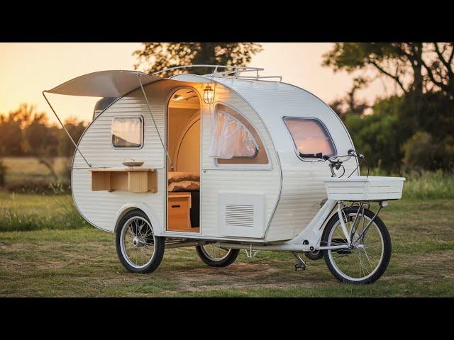 "Revolutionizing Camping: The Eco-Friendly Bicycle Camper"