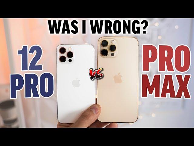 iPhone 12 Pro vs Pro Max: Real Differences after 1 week!