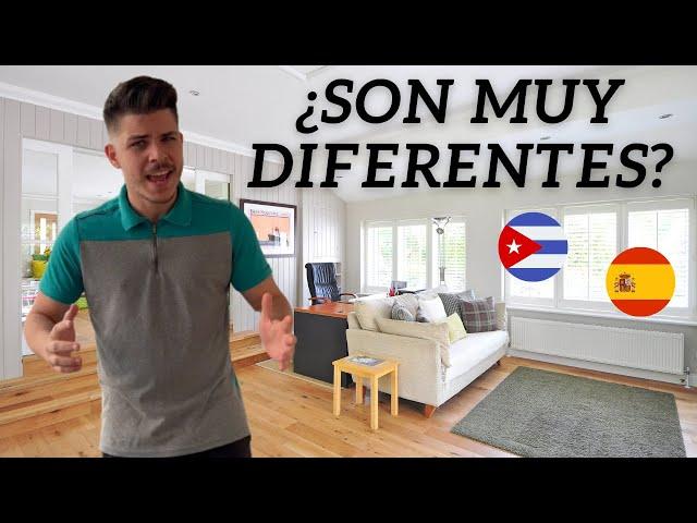 Diferencias  entre las CASAS de CUBA  y ESPAÑA 