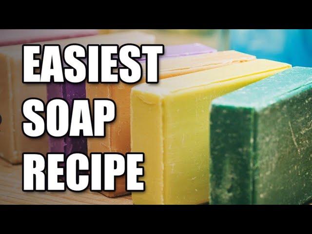 How to Make Simple and Gentle Soap - Perfect for Beginners! || Easy Way ||