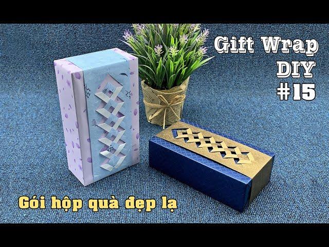 Cách gói 1 hộp quà đẹp lạ đơn giản | DIY Gift Wrap | #15