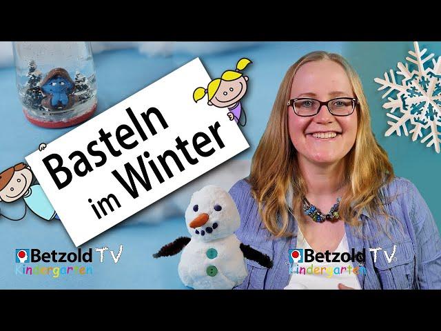 Schnee & Eis: 17 schnelle DIY Ideen im Winter | Betzold TV Kindergarten