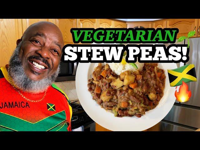 How to make Vegetarian STEW PEAS! | Deddy's Kitchen