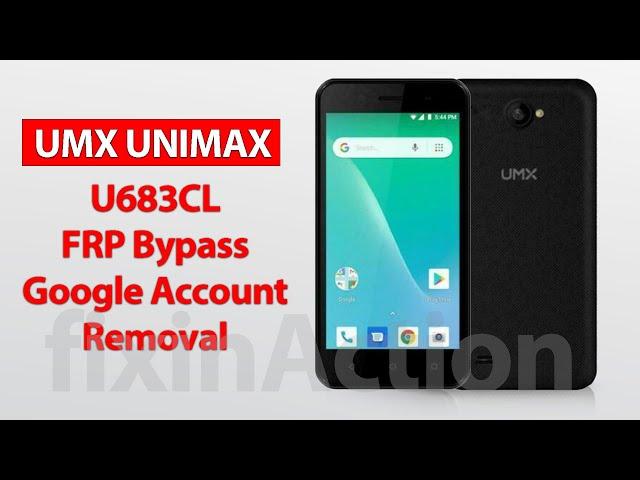 How to Unlock UMX Unimax U683CL Assurance Wireless Phone Google Account FRP Removal without PC #frp