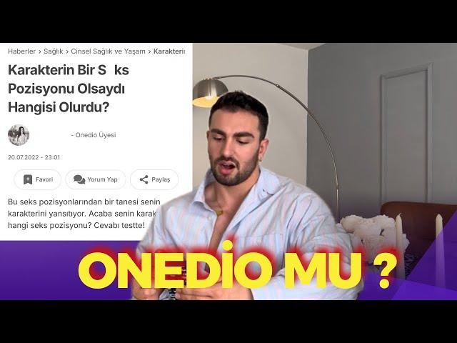 CİNSEL ONEDİO TESTLERİNİ ÇÖZDÜM  SORRY MOM