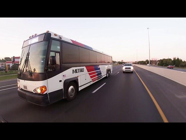 Houston Metro Bus 5170 on I-10 | MCI D4500 | Bus Chaser USA Video 1