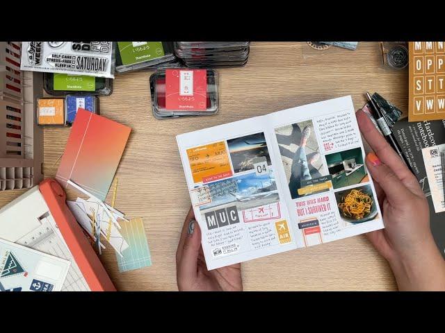 Short Trip Travel Journal - March 2023 Mini Book Makers Club Kit