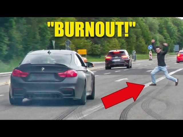 Cars Leaving Nürburgring Tankstelle, CRAZY People! Noble, BMW M, R33 GTR, LOUD RX7, iPE GT3 RS..