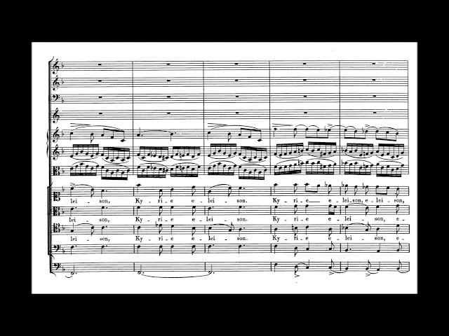 Franz Schubert - Mass No. 1 in F major, D 105 (with score)