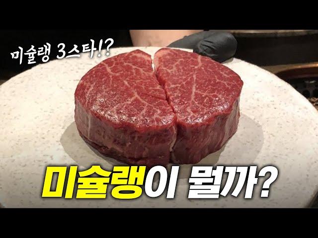 미슐랭이 뭔데 맛집을 정해줄까?