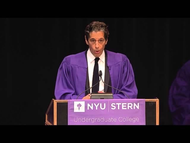 NYU Stern Undergraduate College Baccalaureate 2015: Peter Morton