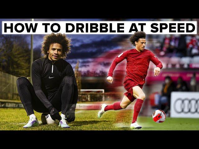 Learn how to dribble at speed from Leroy Sané | tutorial