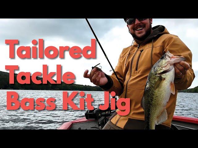 Tailored Tackle Bass Fishing Kit Bass Jig Review with Big Largemouth