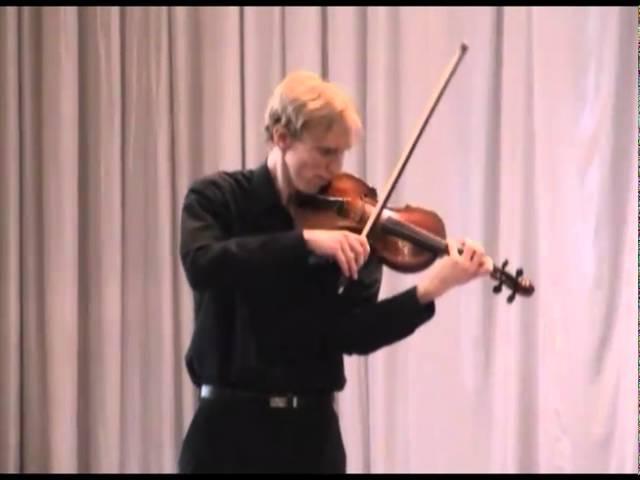 I.S.Bach Partita d-moll for violin solo Ciaccona, Dobrovolskiy Vladimir - violin 2,2.flv