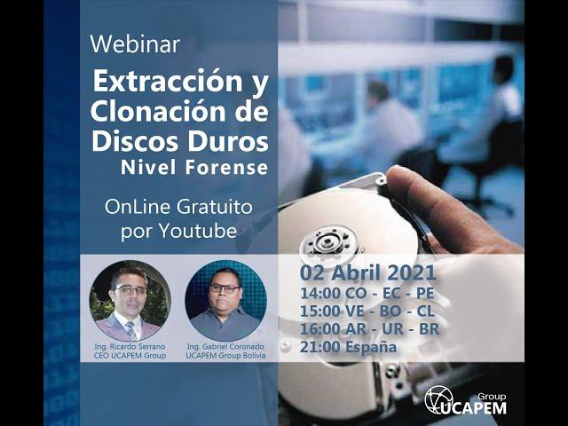 Extracción y Clonación de Discos Duros a Nivel Forense | Tutorial Extracción de Datos