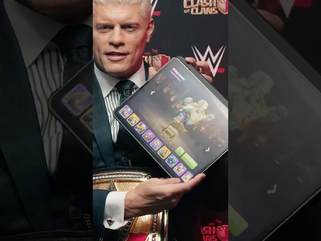 Cody Rhodes Reacts to his Clash of Clans Skin!