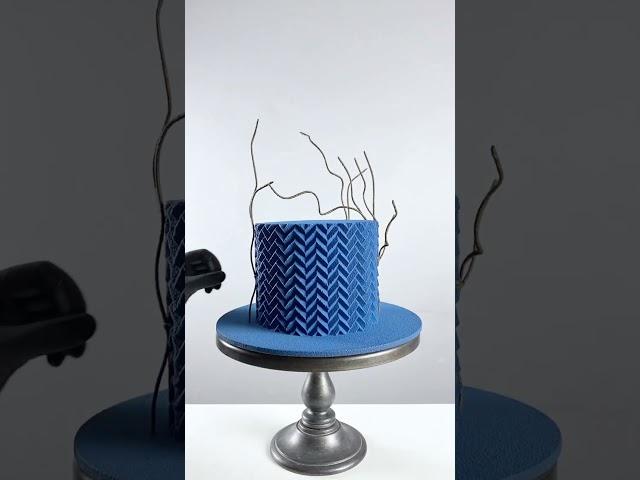 Оформление торта махровыми бабочками от @belyy_krolik_cakeDecorating a cake with terry butterflies