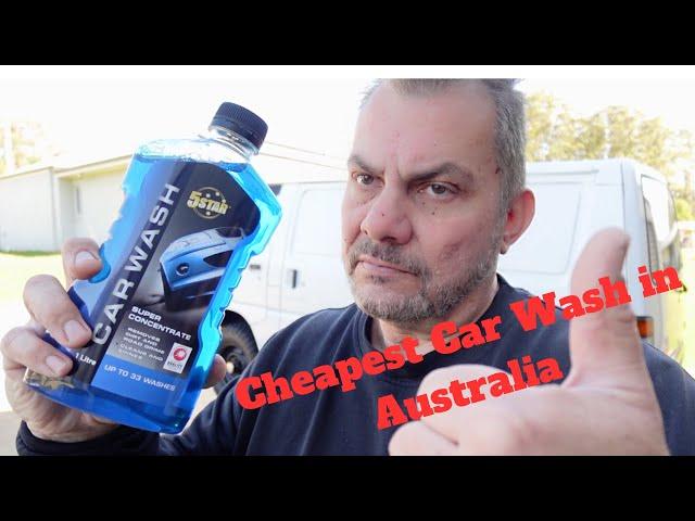 Five Star Car Wash Review - Cheapest Car Wash in Australia - Australian Made Car Wash