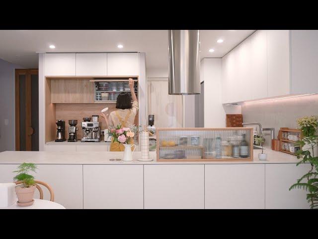 SUB) Luxurious kitchen interior information and how to organize and store the sink I 𝐊𝐢𝐭𝐜𝐡𝐞𝐧 𝐓𝐨𝐮𝐫