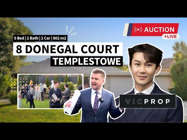 Live Auction @ 8 Donegal Court, Templestowe - Auction Results Melbourne