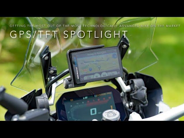 BMW Motorcycle TFT with Nav VI and Headset setup and use.