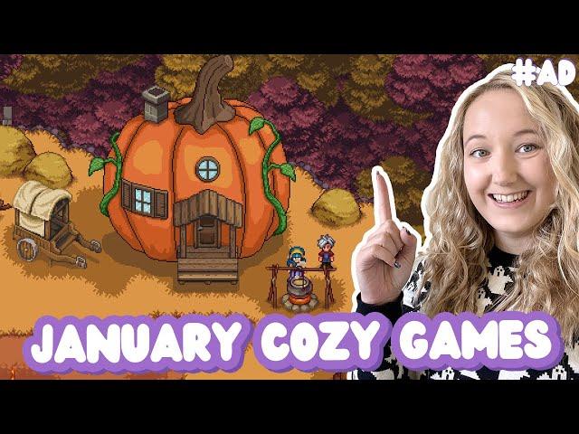 14 NEW Cozy Games in January 2025 - PC & Nintendo Switch