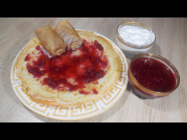 Отличный рецепт блинов на кефире