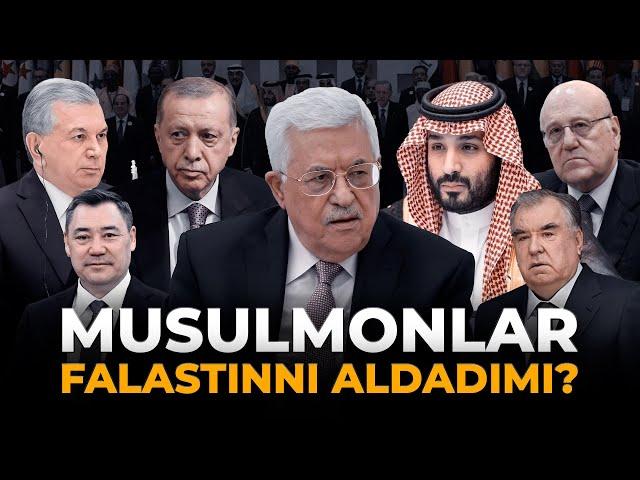 MUSULMONLAR FALASTINNI ALDADIMI?