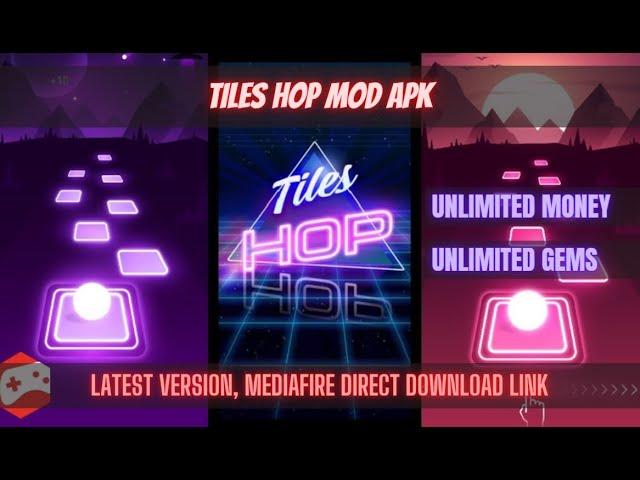 Tiles Hop Mod APK, Unlimited Everything, No Ads, 2021, Mdiafire Link.