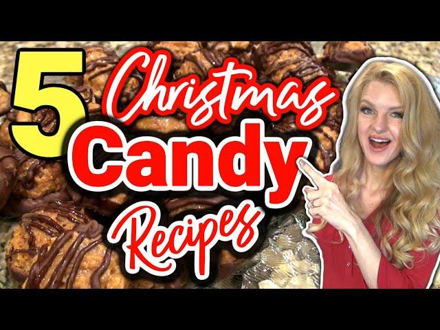 5 Incredible CHRISTMAS CANDY RECIPES your Family and Friends will LOVE!