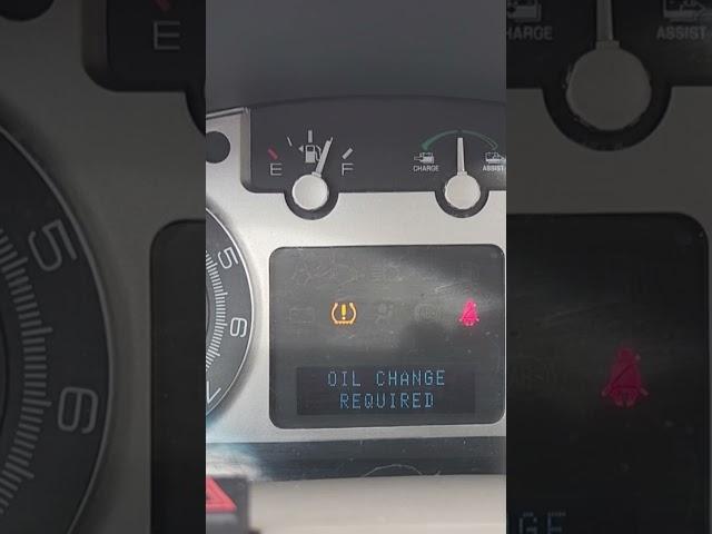 EASY! Reset Change Oil Required Alert on a Ford Escape Mercury Mariner