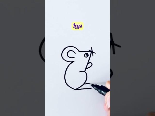 tricky art #art #abckidsummutv #drawingtechniques #abckidtv #drawingtutorials#cartoon #drawing
