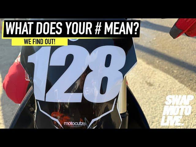 What Does Your Number Mean? Ep2 Swapmoto Race Series