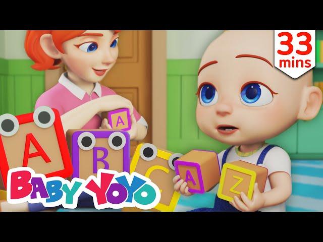 ABC Song + more Compilation l Baby YoYo - Nursery Rhymes & Kids songs