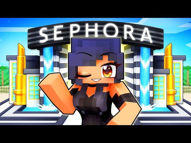 Running my SEPHORA EMPIRE in Minecraft!