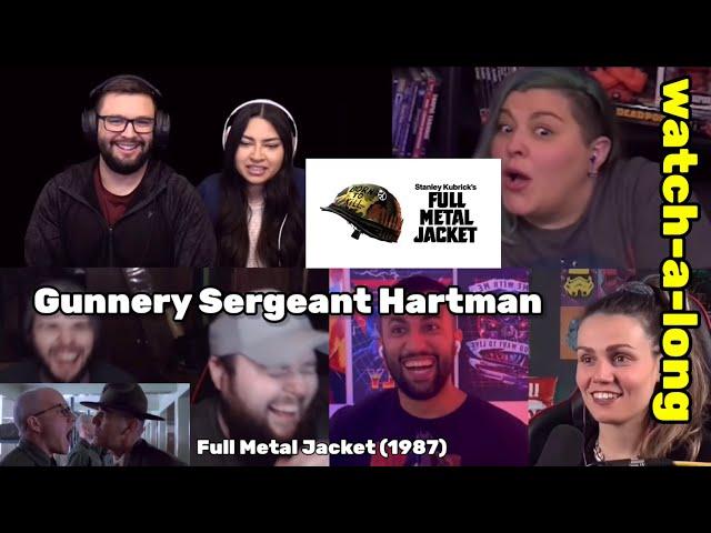 Meet Gunnery Sergeant Hartman | Full Metal Jacket (1987) First Time Watching Movie Reactions