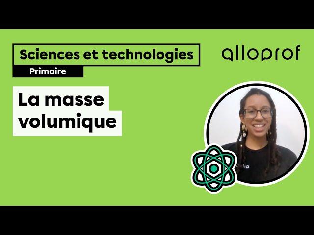 La masse volumique | Sciences et technologies | Primaire