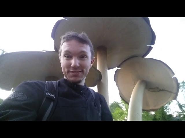 World's Largest Mushroom in Vilna Alberta