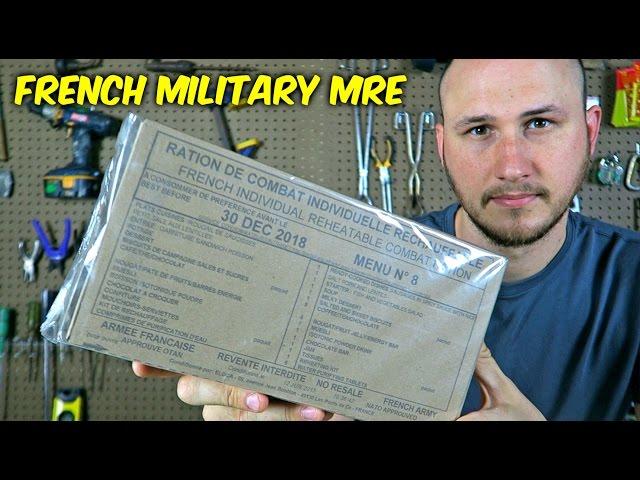 Testing French Military MRE (24Hr Combat Food Ration)