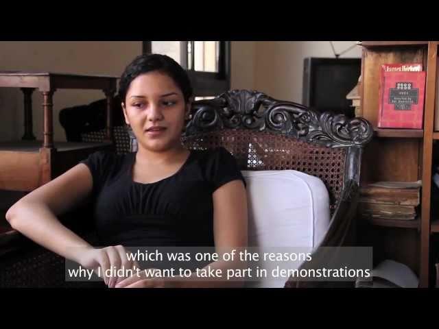 Words of Women from the Egyptian Revolution - Sanaa Seif (trailer)